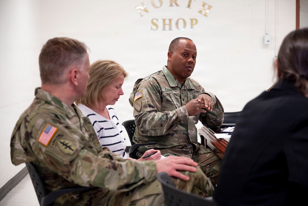 Defense Health Agency’s Force Health Protection division visits 95th Medical Detachment-Blood Support at Camp Humphreys