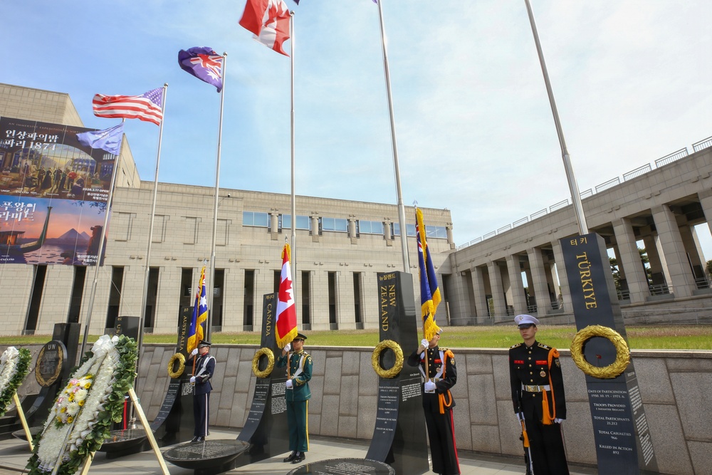 2026 Floral Tribute at the War Memorial