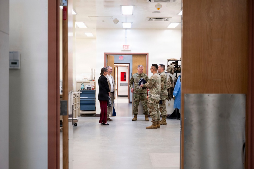 Defense Health Agency’s Force Health Protection division visits 95th Medical Detachment-Blood Support at Camp Humphreys