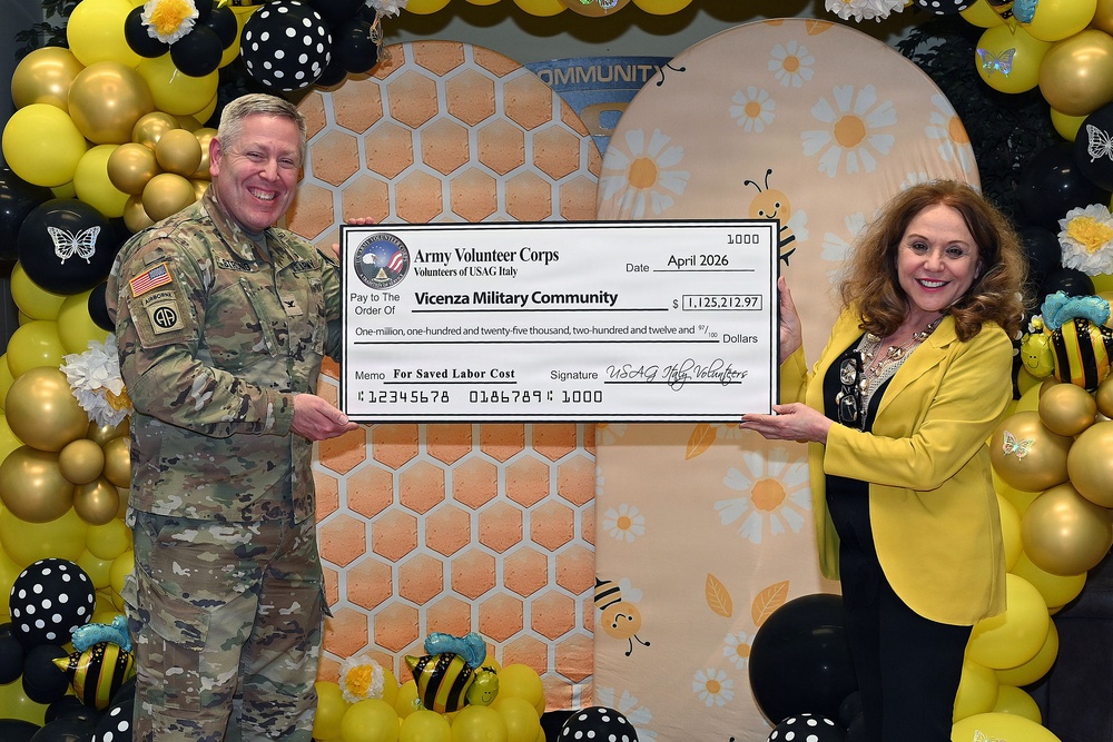 Vicenza community honors the heart of the community: 2025 Volunteers of the Year