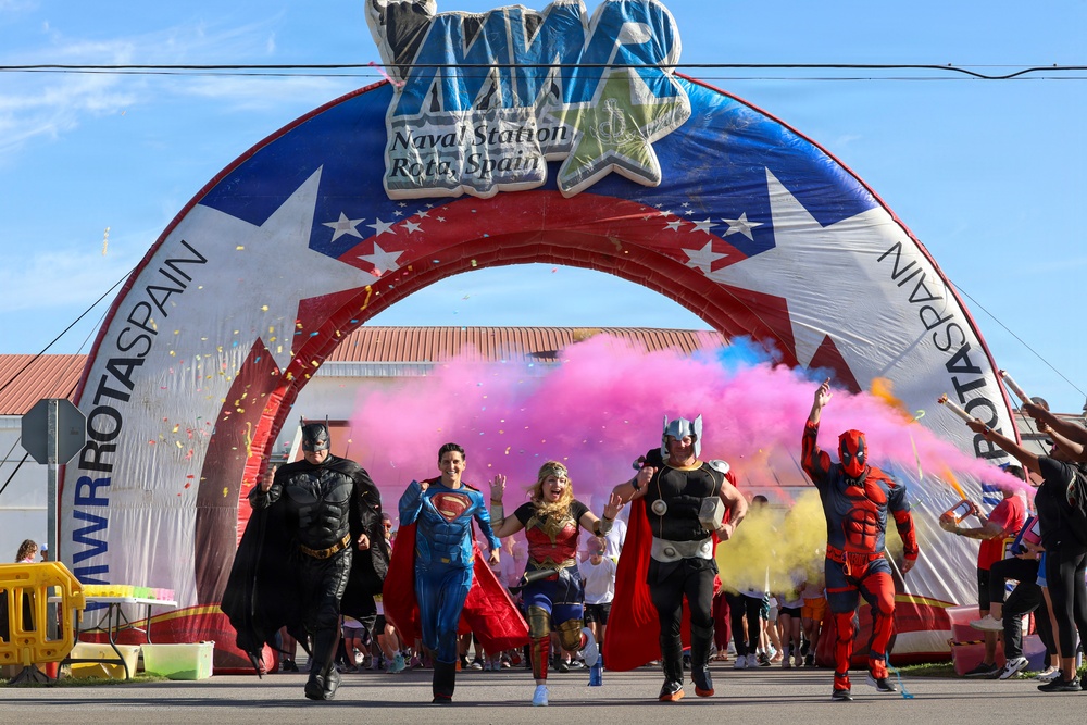 NAVSTA Rota MWR Hosts 2026 Color Run