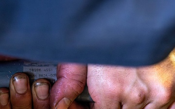 ARG Sailors Conduct MH-60 Seahawk Maintenance Aboard USS Boxer