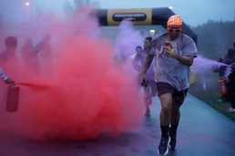 Tower Barracks color run