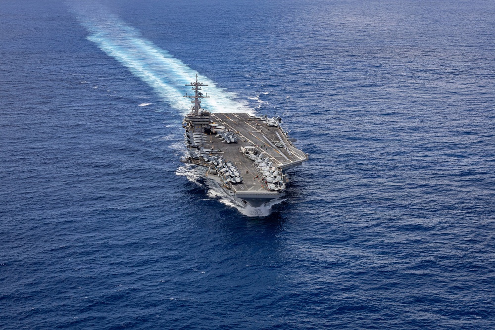 USS George H.W. Bush enters the U.S. Central Command Area of Responsibility