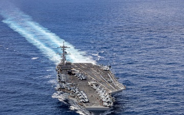 USS George H.W. Bush enters the U.S. Central Command Area of Responsibility