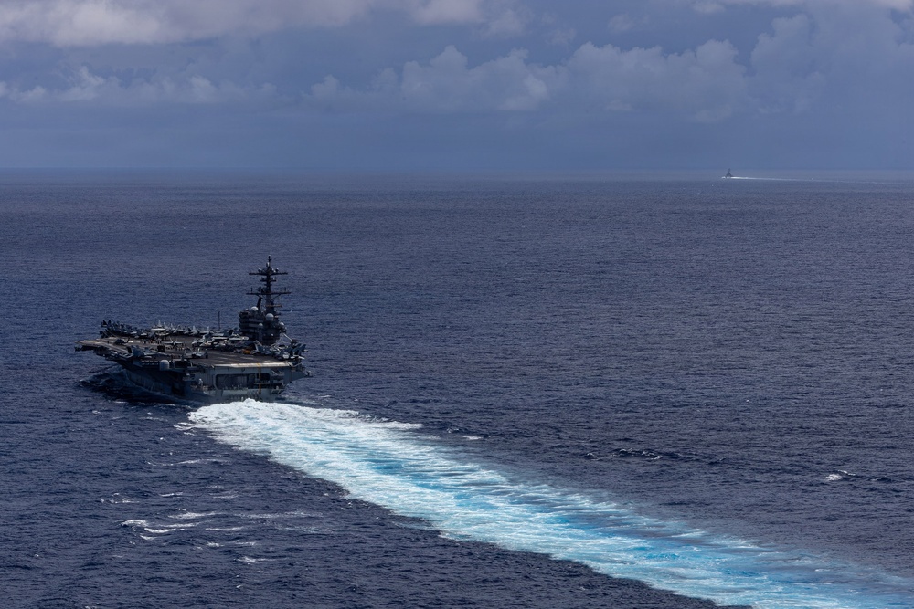 USS George H.W. Bush enters the U.S. Central Command Area of Responsibility