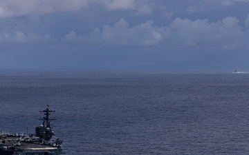 USS George H.W. Bush enters the U.S. Central Command Area of Responsibility