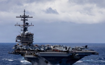 USS George H.W. Bush enters the U.S. Central Command Area of Responsibility
