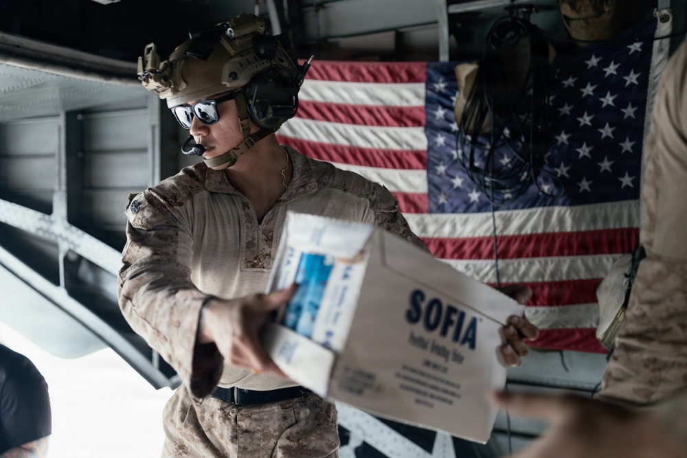 11th MEU Marines, Sailors Respond to Super Typhoon Sinlaku