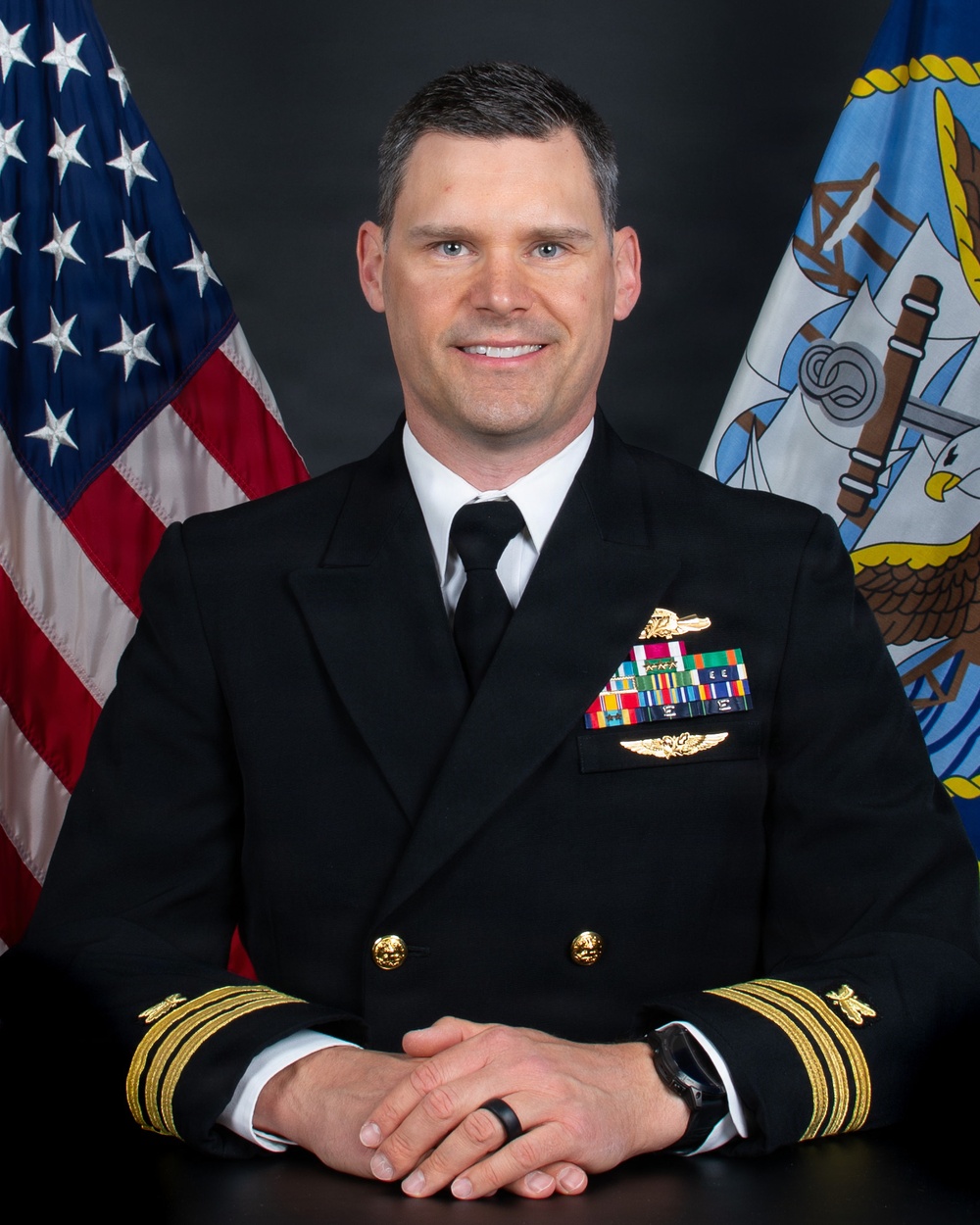 Cmdr. K. Matt Wall's Official Photo