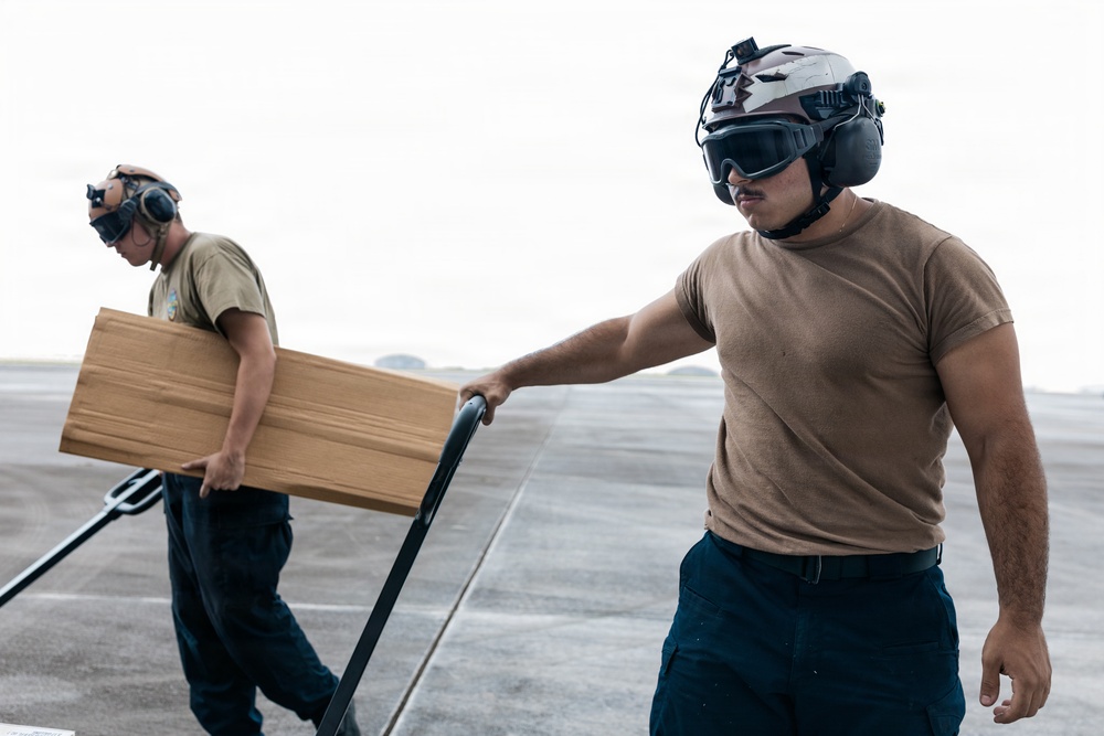 11th MEU Marines, Sailors Respond to Super Typhoon Sinlaku