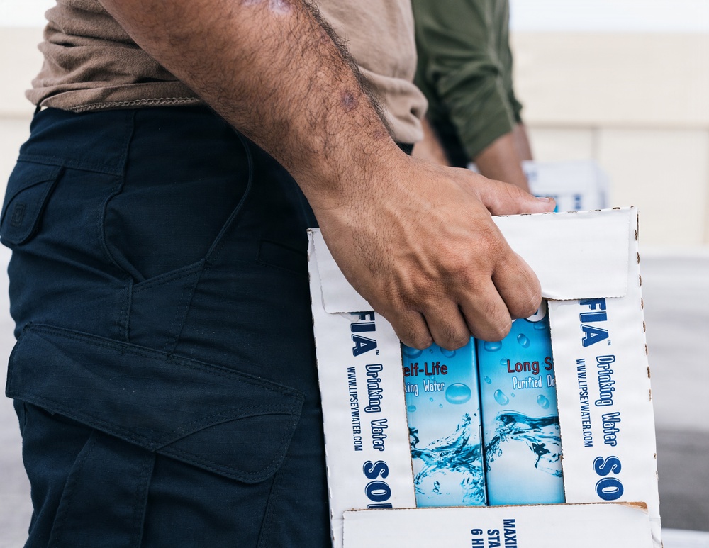 11th MEU Marines, Sailors Respond to Super Typhoon Sinlaku