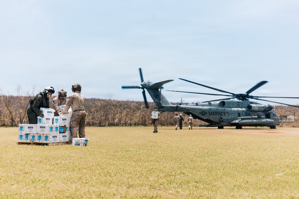 11th MEU Marines, Sailors Respond to Super Typhoon Sinlaku