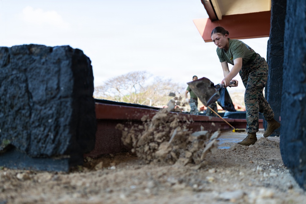 11th MEU Marines, Sailors Respond To Super Typhoon Sinlaku
