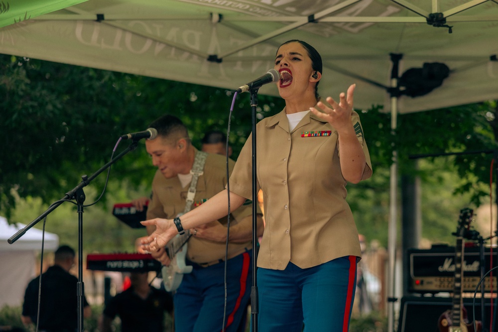 Quantico Marine Corps Band’s Live Performance During Fleet Week Festival