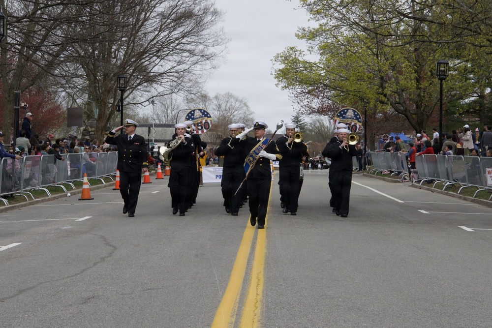 Navy Band Northeast Supports Annual Patriots Day Parade in Lexington, Massachusetts