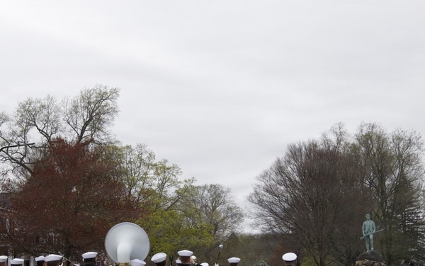 Navy Band Northeast Supports Annual Patriots Day Parade in Lexington, Massachusetts