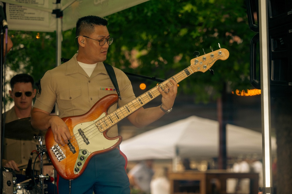 Quantico Marine Corps Band’s Live Performance During Fleet Week Festival