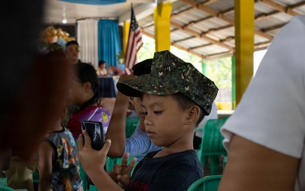 Balikatan 2026: U.S., Philippine service members participate in a Bundle of Joy ceremony