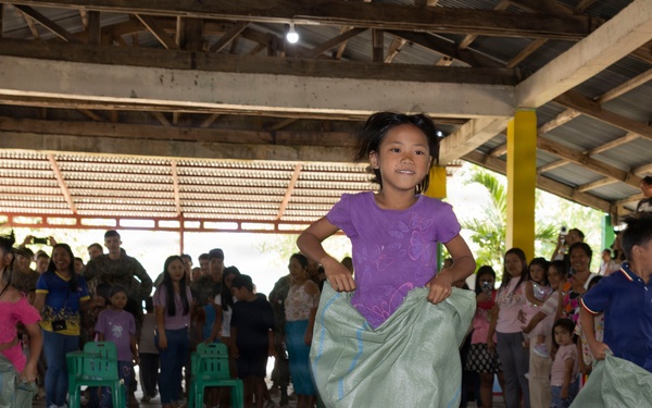 Balikatan 2026: U.S., Philippine service members participate in a Bundle of Joy ceremony