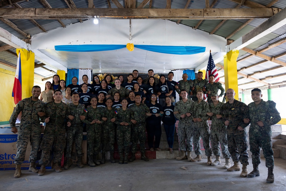Balikatan 2026: U.S., Philippine service members participate in a Bundle of Joy ceremony