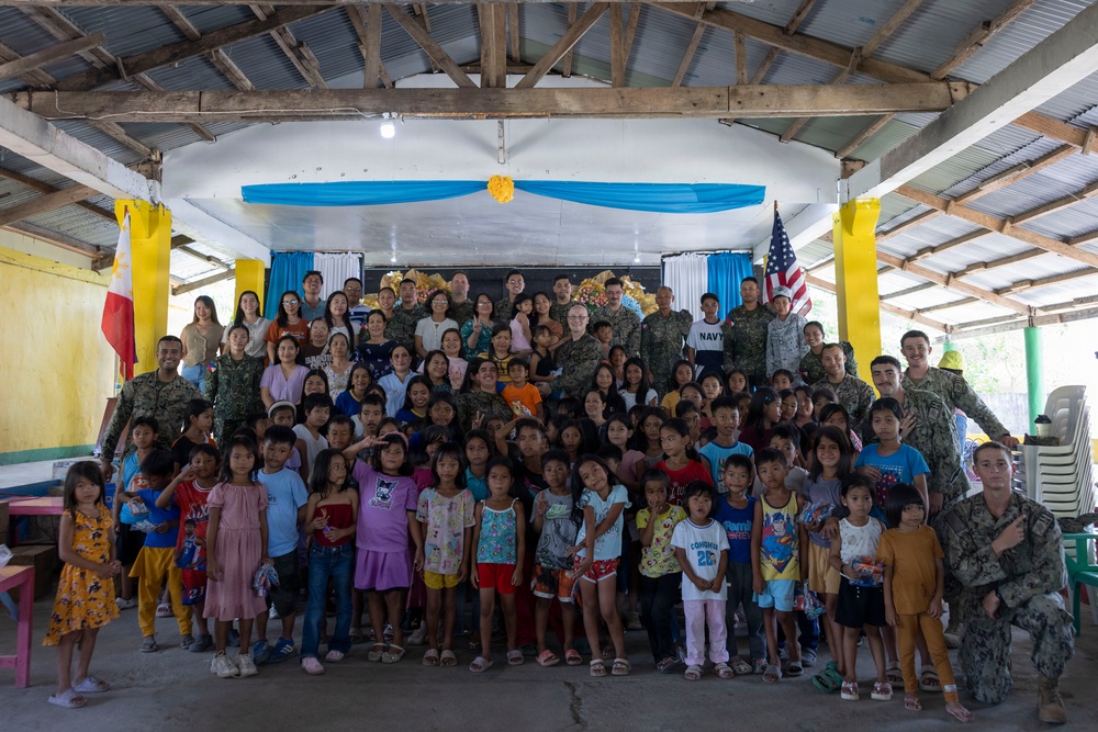 Balikatan 2026: U.S., Philippine service members participate in a Bundle of Joy ceremony