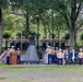 U.S. service members participate in wreath-laying ceremony during Fleet Week Houston