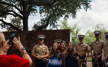 Houston Fleet Week Korean War Memorial Wreath Laying Ceremony
