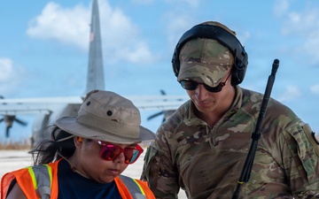 Relief arrives in Saipan as 36th CRS responds to Typhoon Sinlaku