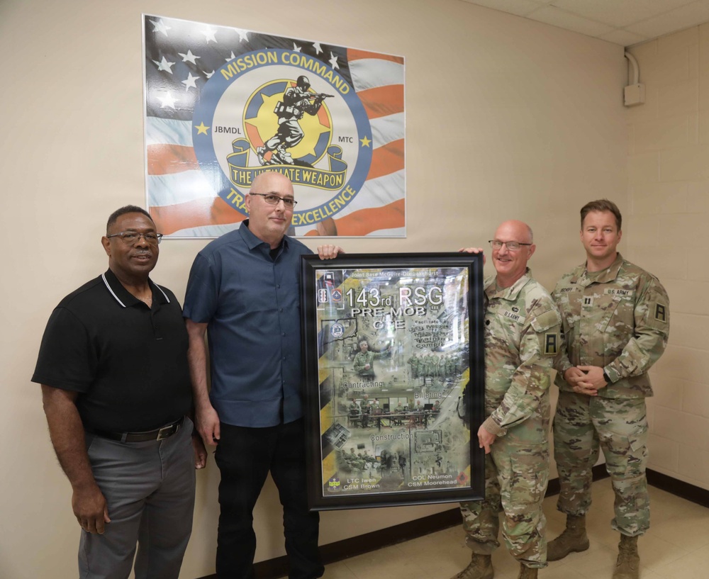 143rd Regional Support Group Poster Presentation
