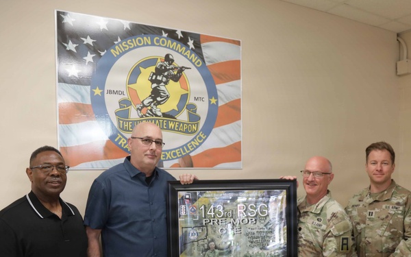 143rd Regional Support Group Poster Presentation