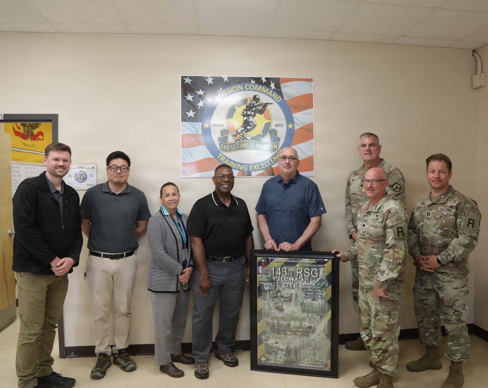 143rd Regional Support Group Poster Presentation