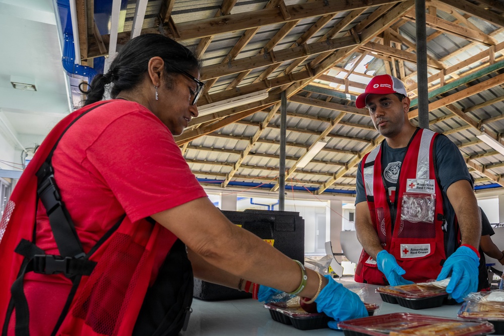 American Red Cross Shelter Operations Underway in Saipan