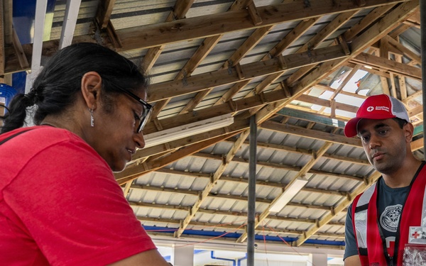 American Red Cross Shelter Operations Underway in Saipan