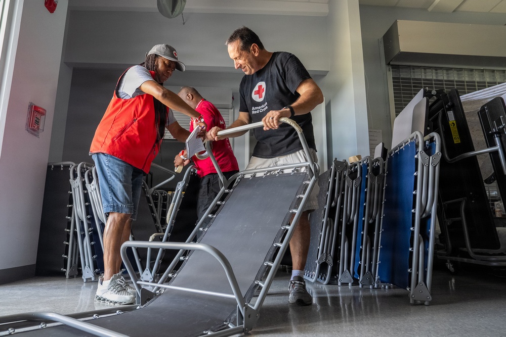 American Red Cross Shelter Operations Underway in Saipan