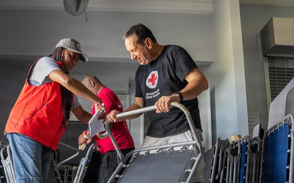 American Red Cross Shelter Operations Underway in Saipan