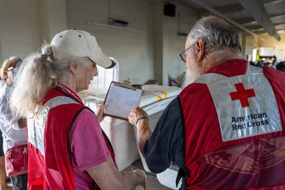 American Red Cross Shelter Operations Underway in Saipan