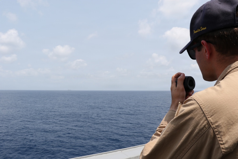 USS Pinckney conducts Blockade Operations