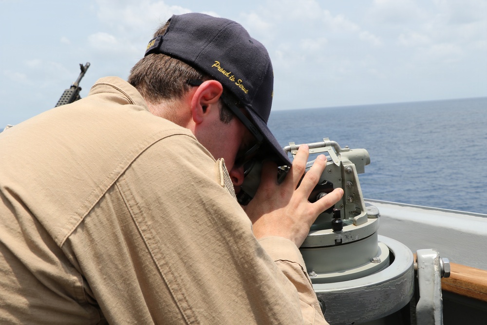 USS Pinckney conducts Blockade Operations
