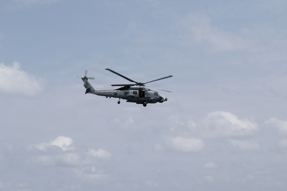 USS Pinckney conducts Blockade Operations