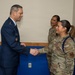 Air Force Chief of Staff Gen. Ken Wilsbach celebrates the newest Airmen