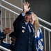 Air Force Chief of Staff Gen. Ken Wilsbach celebrates the newest Airmen