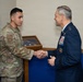 Air Force Chief of Staff Gen. Ken Wilsbach celebrates the newest Airmen