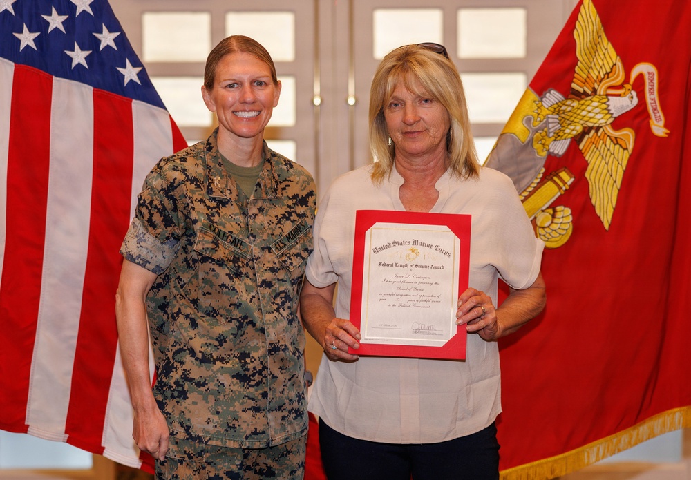 Civilian Quarterly Awards Ceremony 26/1