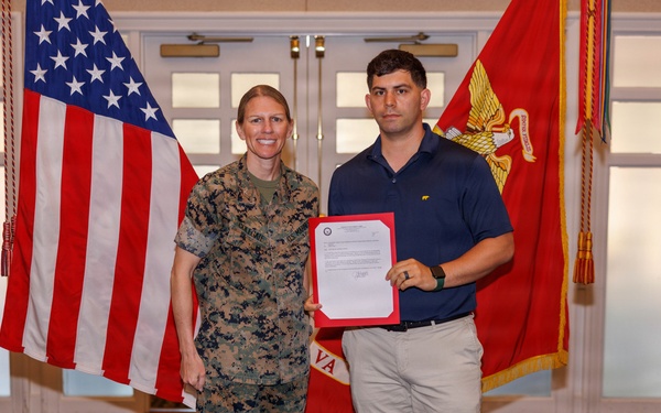 Civilian Quarterly Awards Ceremony 26/1