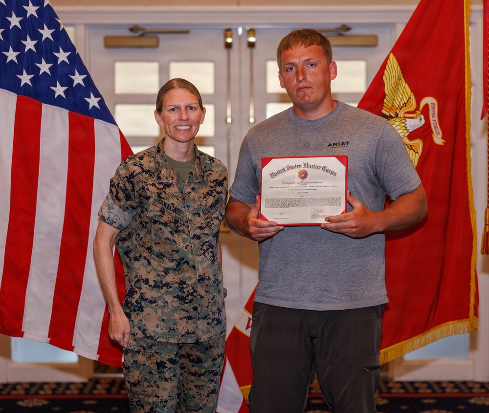 Civilian Quarterly Awards Ceremony 26/1