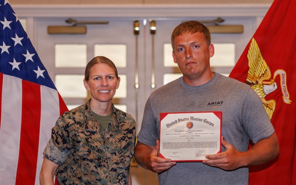 Civilian Quarterly Awards Ceremony 26/1