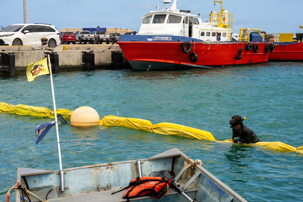 Sunken Boat Removed in Aftermath of Typhoon Sinlaku