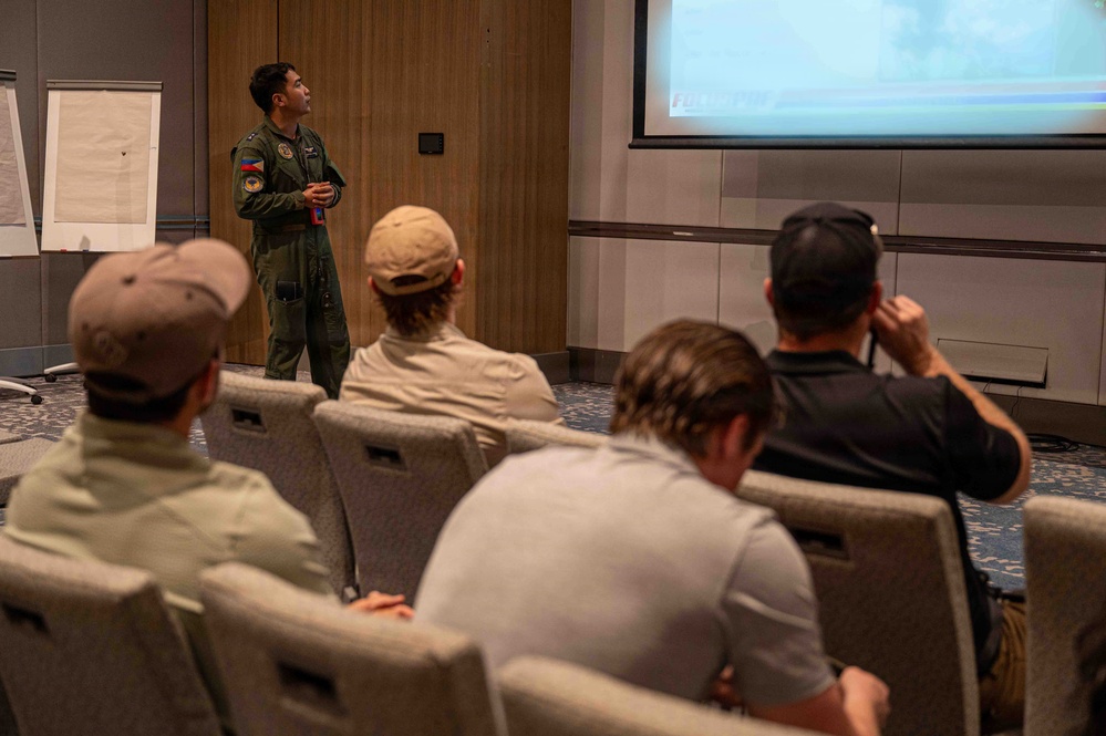 Balikatan 2026: Philippine Air Force members integrate with AFSOC Airmen for mission planning ahead of combined training&amp;#xA;