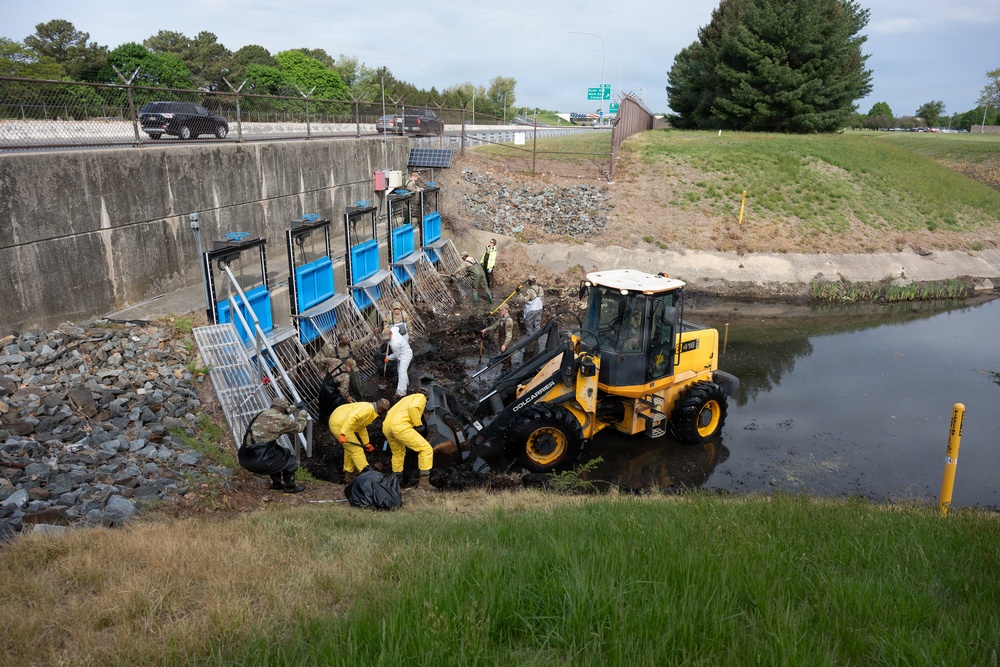 In the muck and making a difference